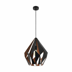 Eglo 49878 - Viseće svetlo CARLTON 1 1xE27/60W/230V