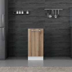 Hanah Home kuhinjski element Minar 4117, 40 cm, beli / dore