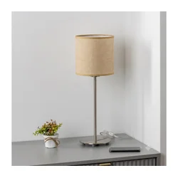 Brilagi - LED stona lampa NUBILA 1xE27/60W/230V svetlo braon