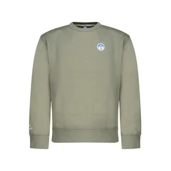 NORTH SAILS CHILDRENS ZIP-UP SWEATSHIRT, GREEN