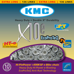 Lanac KMC X10e Eco Proteq 1/2X11/128 136 10B