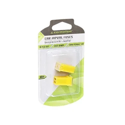 CARMOTION Osigurači, Japval, Mini Ženski 14, 60A, Set od 2, Žuti