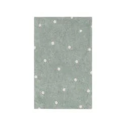 Lorena Canals Tepih Mini Dot Blue Sage