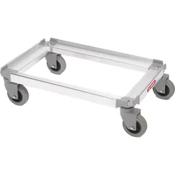 ARAVEN transportni voziček s kolesi GN 2/1, aluminij