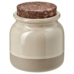 BRUGDHAJ Tegla s poklopcem, bež, 0.3 l