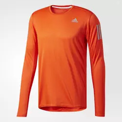 Adidas RS LS TEE M ENERGY, muška majica dug rukav za trčanje, narandžasta