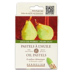 Eli Pears Duo oljne pastele 6 barv