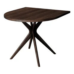 Jedilna miza v orehovem dekorju 90x90 cm Jubi – Ragaba