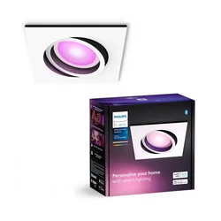 Philips - LED RGBW prigušiva ugradna svetiljka Hue CENTURA 1xGU10/4,2W/230V