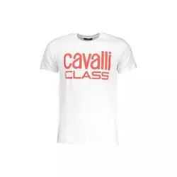 CAVALLI CLASS Muška majica QXT62QJD060_BI00053, Bela