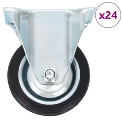 Fiksni kotačići 24 kom 75 mm