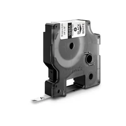 Dymo traka industrijska poliester 19mm crna/bela ( DY18484 )