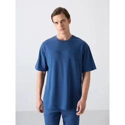 Tommy Life Majica temno modra