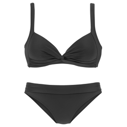 LASCANA Bikini črna