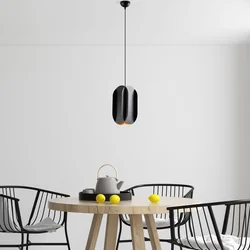 Opviq Luster Corner-13783-, 20cm, IP20, Crni