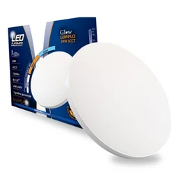 Lumax led plafonjera glow lumplo-24w 3cct (6000-4000-3000k)1920lm ( 006569 )