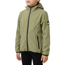 Copperminer softshell jakna Noah za dečake, maslinasta