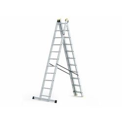 CRAFTER merdevine aluminijum trodelne 3x11 gazišta