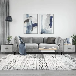 Stolići za kavu 2 kom Siva betona 50x50x40 cm konstruirano drvo