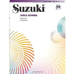 SUZUKI:VIOLA SCHOOL 9 +CD