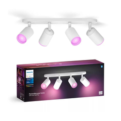 Philips - LED RGBW prigušiva spot svetiljka Hue FUGATO 4xGU10/4,2W/230V bela