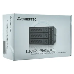 Chieftec CMR-3141SAS ležišče za disk Črno