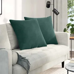 Jastučići za sofu 2 pcs Tamnozelena 60 x 60 cm Kordura tekstil