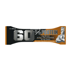 Proteinska pločica 60% karamela/kikiriki
