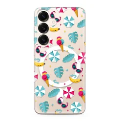 Maska silikonska PRINT MagSafe za Samsung S931B Galaxy S25 5G/ beach