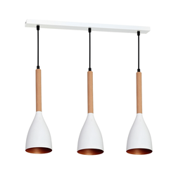 Luster na sajli MUZA 3xE27/60W/230V