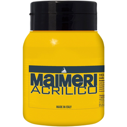 Maimeri Acrilico Akrilna barva Permanent Yellow Medium 113 500 ml 1 kos