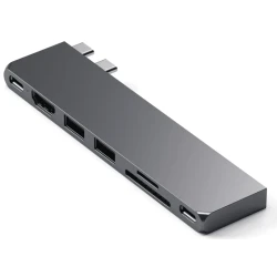 SATECHI Pro Slim Space Grey Multiport Hub