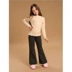 Sinsay - Zvonaste pantalone s flis postavom - tamno siva