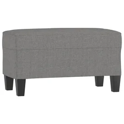 Vidaxl Klop temno siva 70x35x41 cm blago