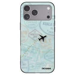 Silikonski črni ovitek za Apple iPhone 18 Pro Max - FLIGHT PATH