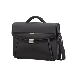 SAMSONITE aktovka Desklite (1 predelek)-39.6 cm (15.6), črna