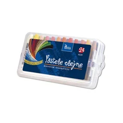 shumee Šesterokotni oljni pasteleti, 24 barv.