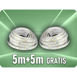 V-TAC LED TRAKA 5050 60LED, 11W, 12V, 6500K, IP20, SKU-212126