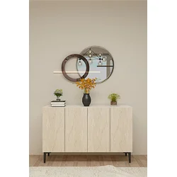 Hanah Home Komoda, 120x79x32cm, Bež