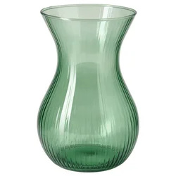 ROSENMAS Vaza, zelena, 18 cm