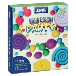 Junior funny clay masa za oblikovanje sa kalupima miks party ( 130796 )