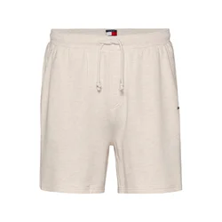 Tommy Jeans Hlače bež/rdeča/črna
