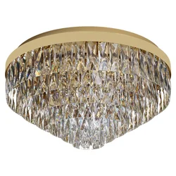 Eglo 39458 - Plafonsko svetlo VALPARAISO 11xE14/40W/230V u zlatnoj boji