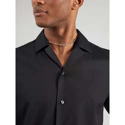 HUGO Srajca Ellino 50560584 Črna Relaxed Fit