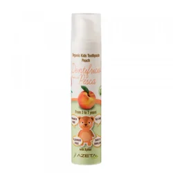 Azeta Bio organska pasta za zube breskva 50ml, 3-7g