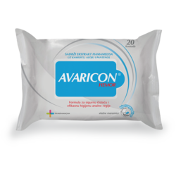 Pharmanova Avaricon hermor vlažne maramice 20 kom