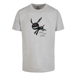 Mens T-shirt Walk In The Dark Tee - grey