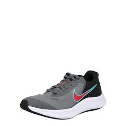 NIKE Sportske cipele, tamo siva / crna / crvena / svijetloplava