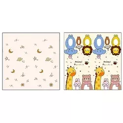 Bbo sklopiva podloga za igru od pene (cc6603) - animal paradise (180x200x1cm) ( CC6603-4 )