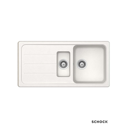 Schock Granitna ugradna sudopera Formhaus D150L, 100x50cm, Bela